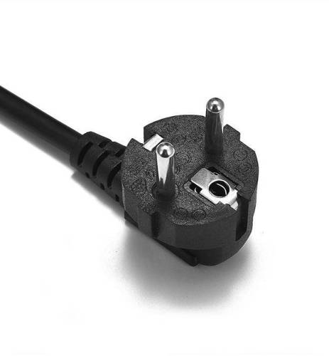 PC-1,5-1,5M-Černý | Síťový kabel 220-250V | čtyřlístek konektor