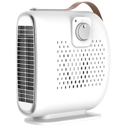 JM-115 | Retro electric heater, mini fan heater, farelka | 2 speed | 500W | White