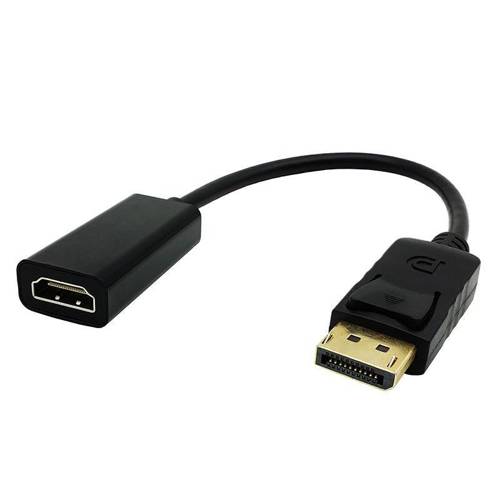 DP-H-30CM-Black | HDMI Cable (f) - Display Port | 4K | 30 cm