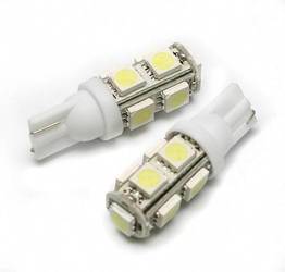 Auto-LED-Lampe W5W T10 9 SMD 5050