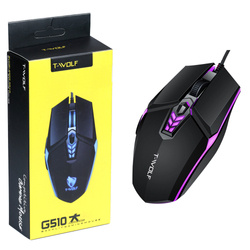 G510 | Gaming-Computermaus, kabelgebunden, optisch, USB | RGB-LED-Hintergrundbeleuchtung | 800-3200 DPI, 6 Tasten