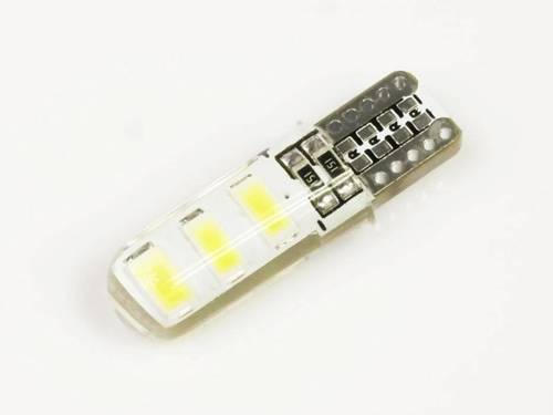 Auto-LED-Lampe W5W T10 6 SMD 5630 CAN-BUS-Silikon