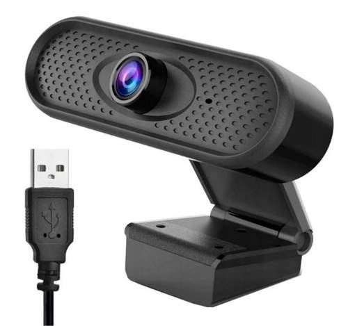 Q6-Schwarz | FULL-HD-Webcam | Autofokus | F37 Multi-Linsen-1080p-Sensor