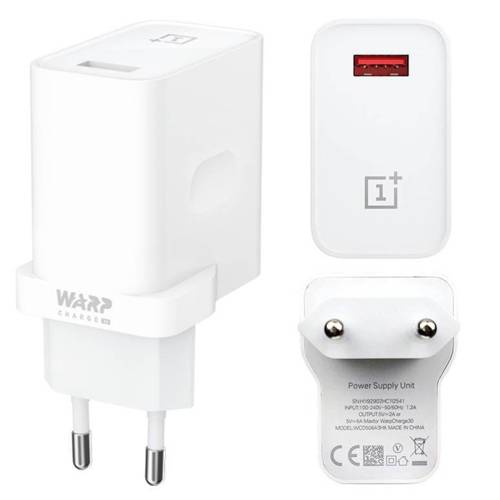 WC7T | Ładowarka sieciowa OnePlus | kompatybilna ze standardami Warp Charge 30W