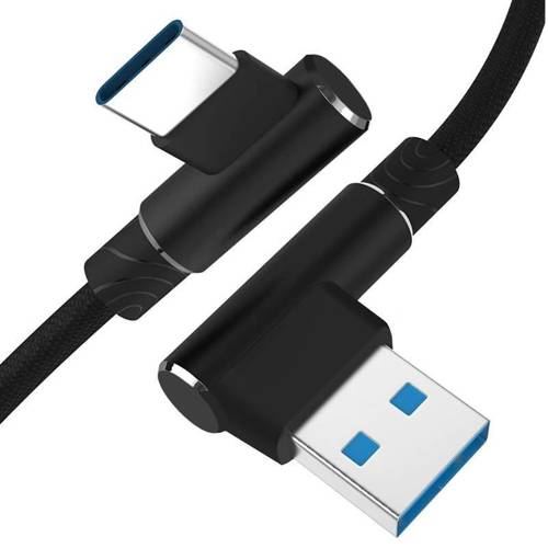 AM30 | Tip-C 2M | Cablu USB de încărcare a telefonului înclinat | Încărcare rapidă 3.0 2.4A