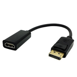 DP-H-30CM-Čierna | HDMI kábel (f) - Display Port | 4K | 30 cm